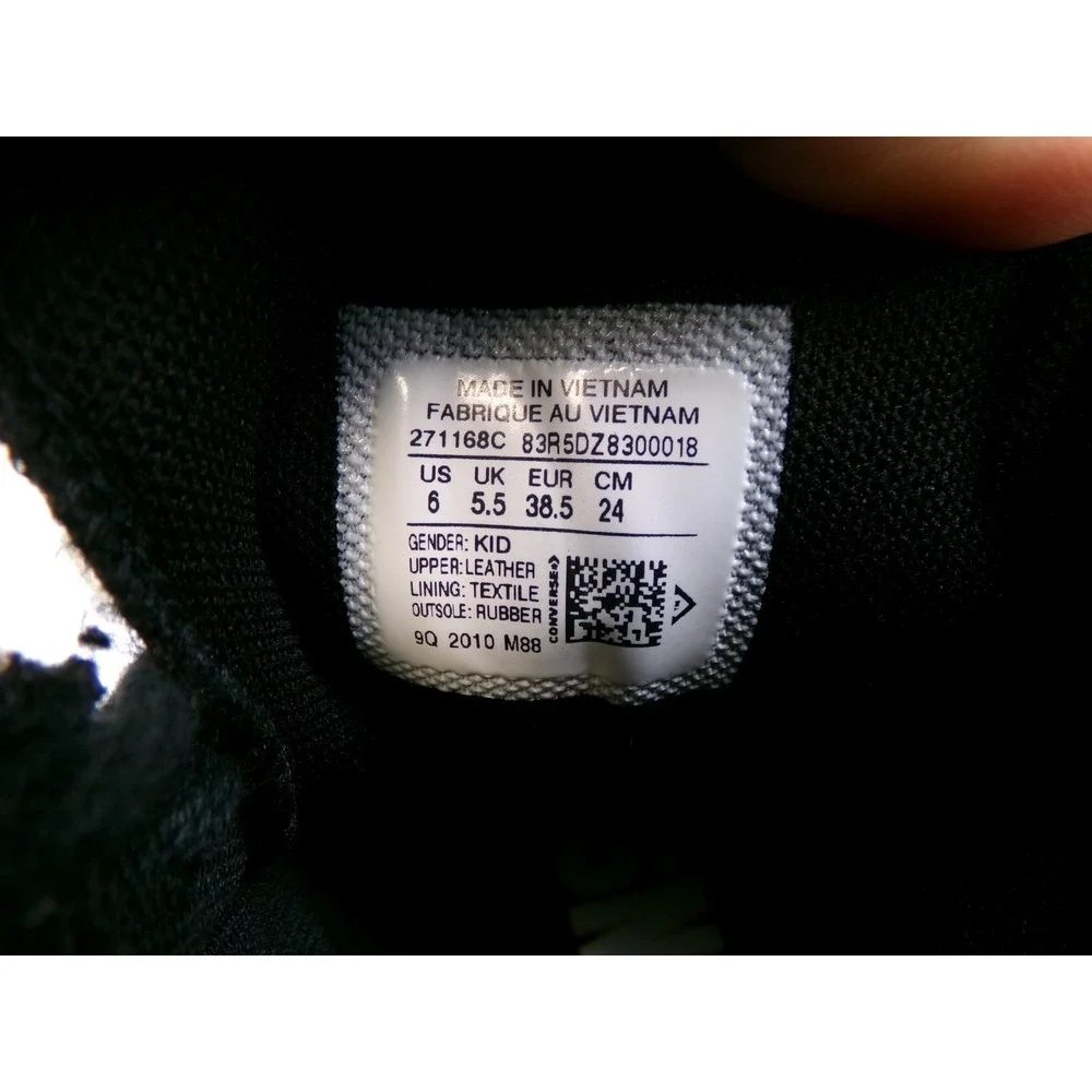 Converse Roswell Rayguns Pro Leather High‎ Tops Kids Youth Size 6